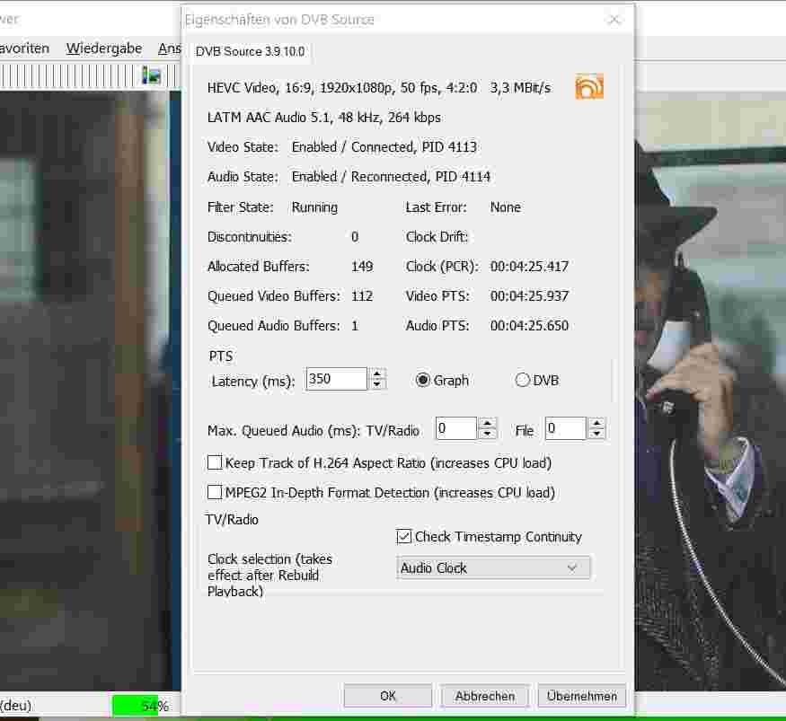 ARD (& ZDF) Ton zu leise - Allgemeines DVBViewer Pro/GE - DVBViewer ...